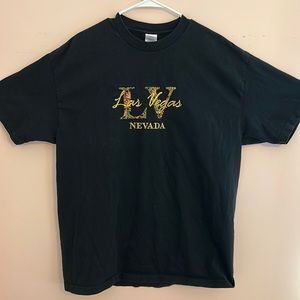 Black Las Vegas t shirt